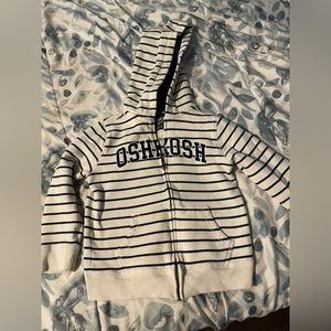 Boys Oshkosh zipper hoodie